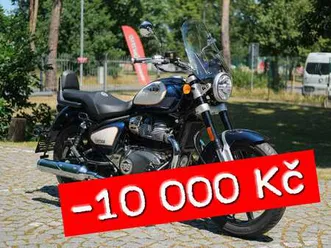 royal enfield super meteor 650 - celestial blue (akce)