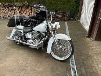 harley davodson heritage ,chicano , twin cam 103