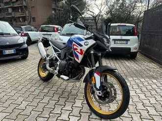 bmw f 900 gs trophy 06/25 km.1397 full opt. blu/azzurro