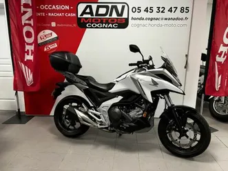 honda nc 750 x 2021 750 cm3 | moto trail | 8 566 km | blanc | 16100 cognac
