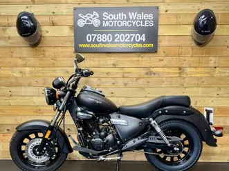 keeway superlight 125 / 2024 model / covered 6446 miles