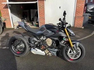 ducati streetfighter v4s 1103 naked petrol ducati quick shift - evo 2 euro 5 (208 ps) 1103 cc