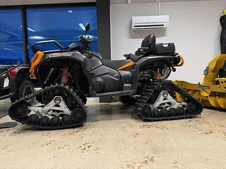 can-am outlander max xt-p t 1000r overligger med belter, rekke og kasse