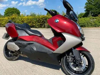 2013 63 bmw c 650 gt c650 maxi scooter c650gt high spec history red