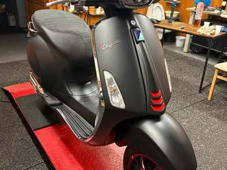 vespa sprint 50 schwarz matt