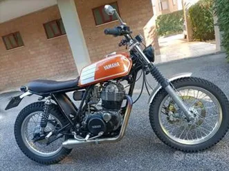 yamaha sr 500 - 1982 targa oro