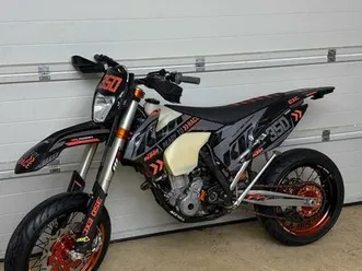 ktm exc 350 sixdays akrapovic supermoto (no exc 450 500) 100h!