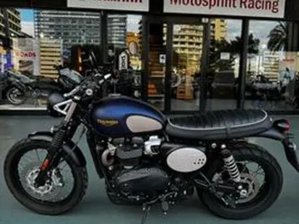 triumph street scrambler gold line