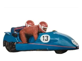 classic renngespann busch oldtimer rennmaschine