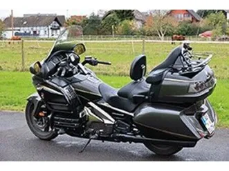 honda goldwing gl1800 - ein traum in schwarz