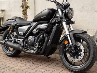 ② macbor 410 cc chopper met abs,gps euro5+ motor 2025