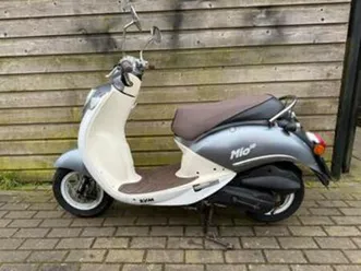 sym mio 50 snor 2015 — scooters | sym — marktplaats