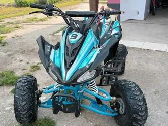 quad apollo 125 hurricane bleu