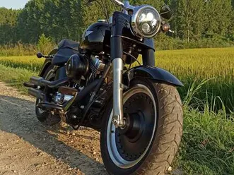 harley-davidson fat boy special nero