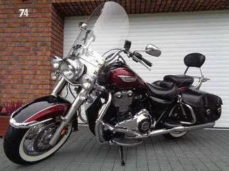 triumph thunderbird 1700 lt - abs. 2014. vybavený.