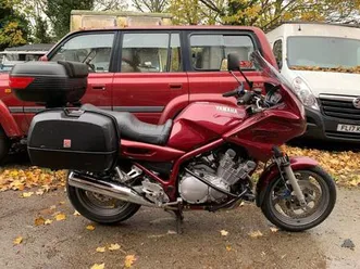 1999 yamaha xj900s diversion with givi full 3 box luggage (classic motorcycle)