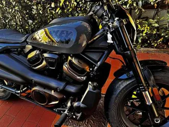 harley-davidson sportster s grigio