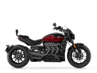 2025 triumph rocket 3 storm gt sapphire black/carnival red