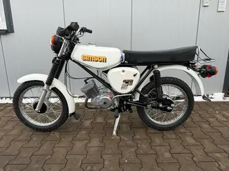 simson s51 comfort enduro neuaufbau neuer mza motor moped mofa 8