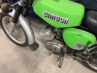 simson s51 oldtimer moped grün - klassiker