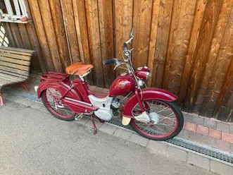 simson sr 2 oldtimer moped baujahr 1960 rot