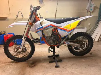 ktm 250 exc-f rekluse och uppdaterad fjädring