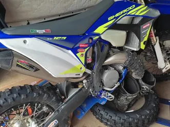 125 sherco enduro + options + pieces neuves
