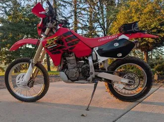 honda xr650r, plated, w/fork conv