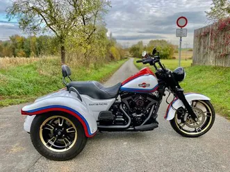 harley-davidson martini freewheeler, custom trike fltr, gewährl.