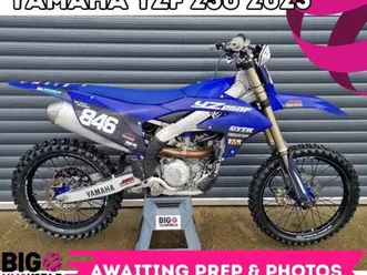 yamaha yzf 250 2025 - only 34 hours - fresh topend & clutch 1hr use