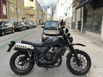 mota honda cl500 areeiro