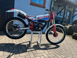 fantic junior trial 50 ccm oldtimer twinshock fm430