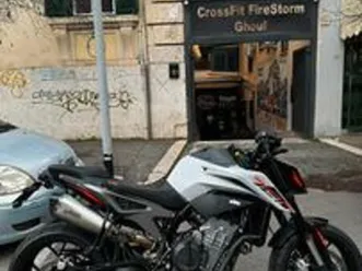 ktm duke 790 depotenziata a libretto
