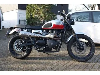 triumph scrambler speiche zard auspuff