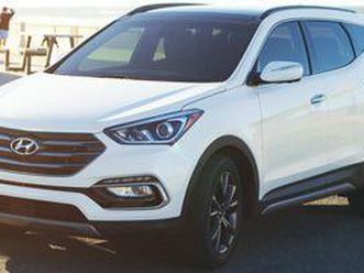2017 hyundai santa fe sport 2.0l turbo ultimate