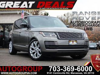 2018 land rover range rover 5.0l supercharged autobiography lwb