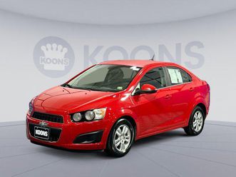 2012 chevrolet sonic 2lt