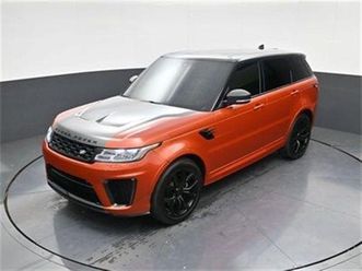 2022 land rover range rover sport svr