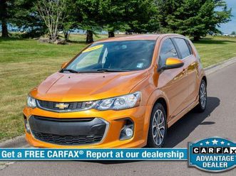 2017 chevrolet sonic lt
