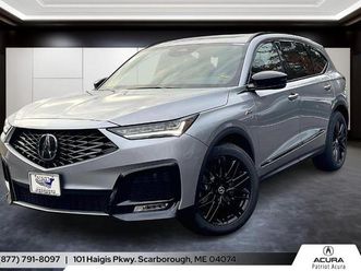 2026 acura mdx a-spec advance package