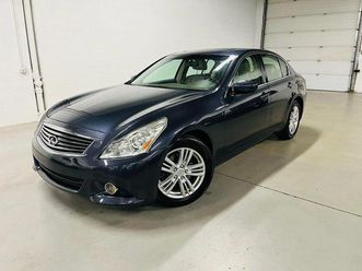 2011 infiniti g25x g25x sedan 4d