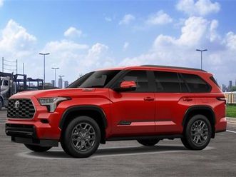 2026 toyota sequoia platinum