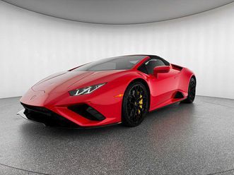 2023 lamborghini huracan evo spyder rwd