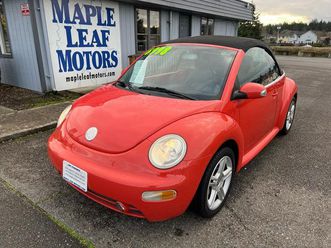 2004 volkswagen new beetle gls 1.8t