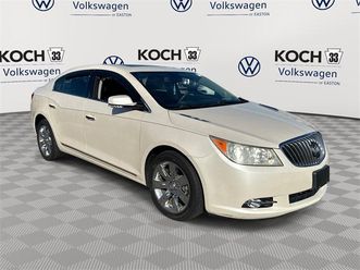 2013 buick lacrosse leather