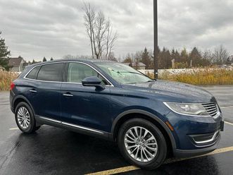 2017 lincoln mkx select