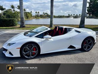 used 2024 lamborghini huracan evo spyder
