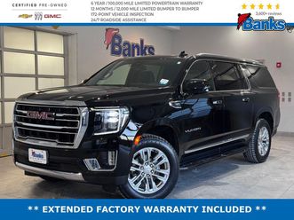 certified 2023 gmc yukon xl slt