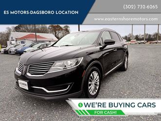used 2016 lincoln mkx select