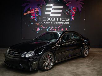 used 2008 mercedes-benz clk-class clk63 amg black series